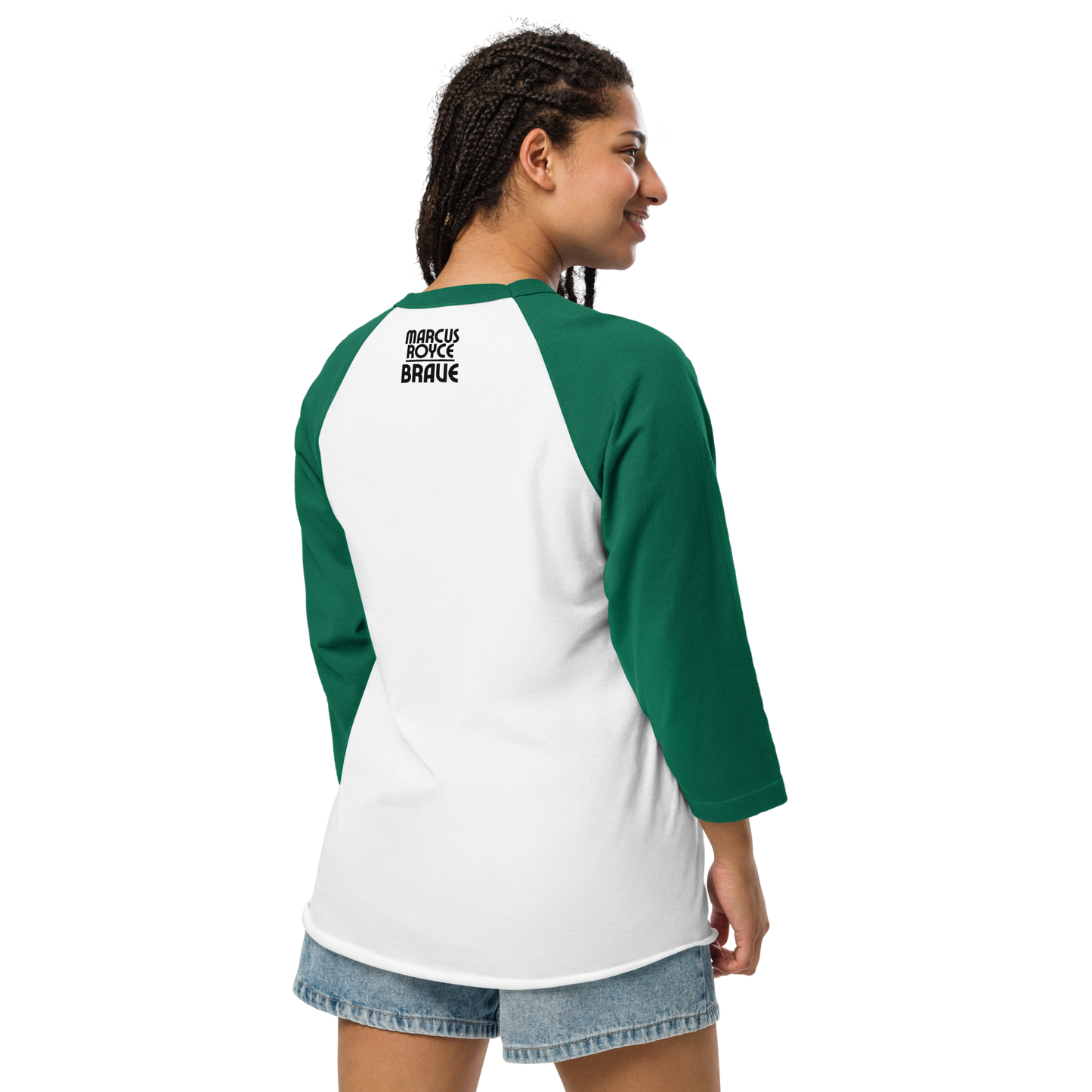 3/4 sleeve raglan shirt