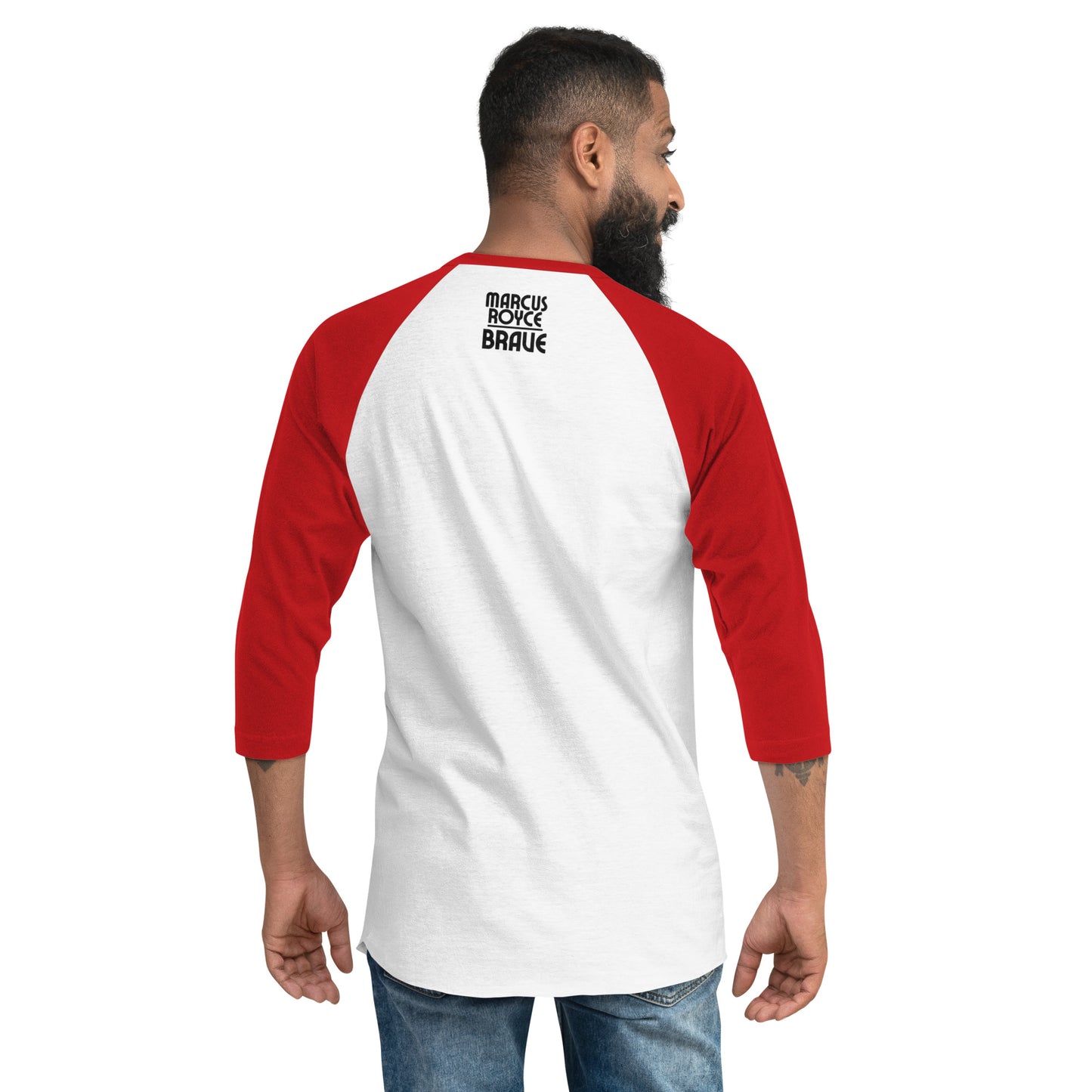 3/4 sleeve raglan shirt